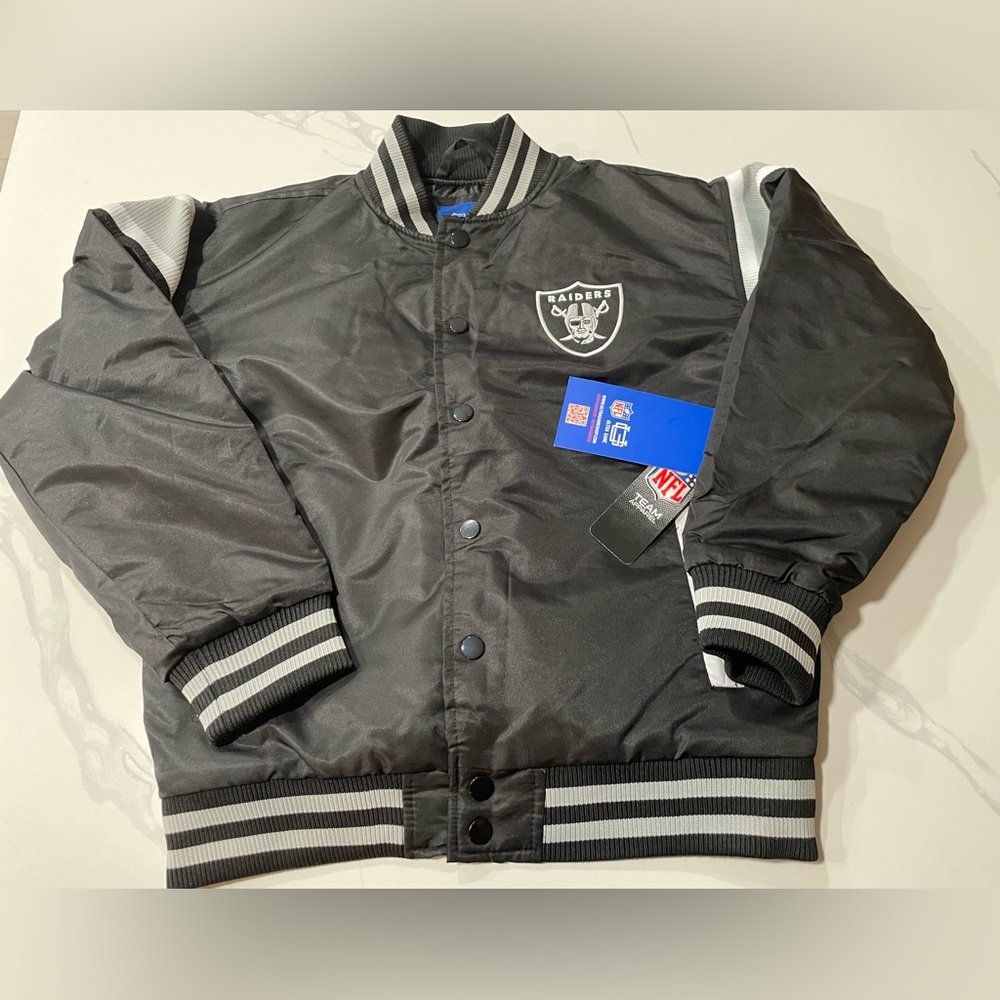 Las Vegas Raiders Youth Jacket Retails For $130